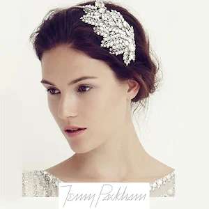 Jenny Packham Stellina Headdress III Crystal Princess Victoria Style Jewelry 