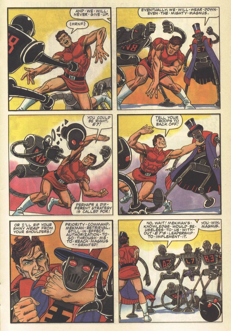 Read online Magnus Robot Fighter (1991) comic -  Issue #19 - 20
