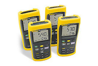 Distributor Fluke 53-2 Single Input Digital Thermometer Murah