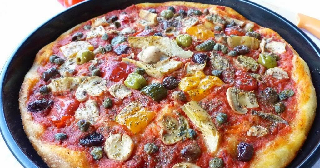 Il Pomodoro Rosso di MAntGra Pizza alle quattro stagioni con il metodo