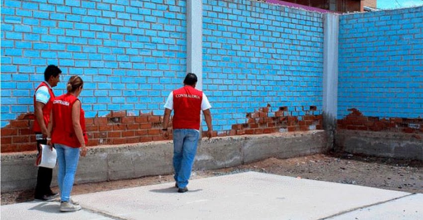 Contraloría identificó deficiencias en colegios públicos de Lambayeque que podrían afectar metas Contraloría identificó deficiencias en colegios públicos de Lambayeque que podrían afectar metas
