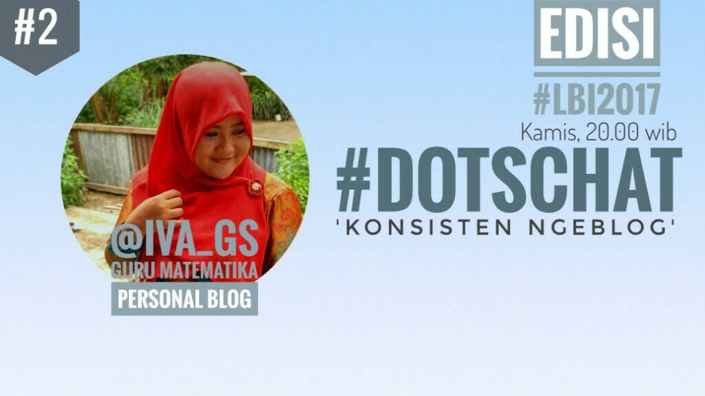 #dotsCHAT: Live Chat Twitter "Konsisten Ngeblog"