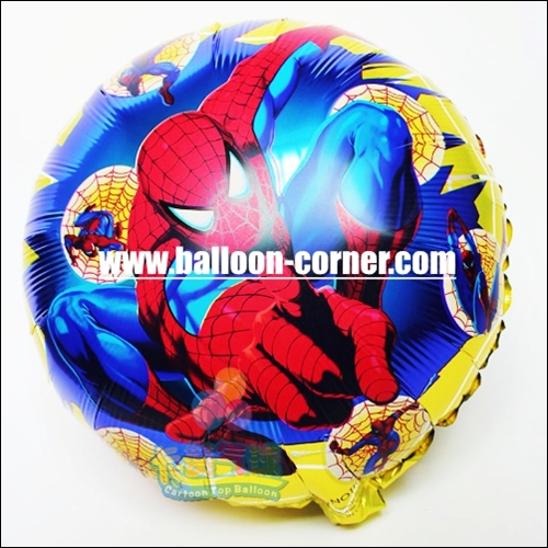  Balon  Foil Bulat SPIDERMAN  Balloon Corner