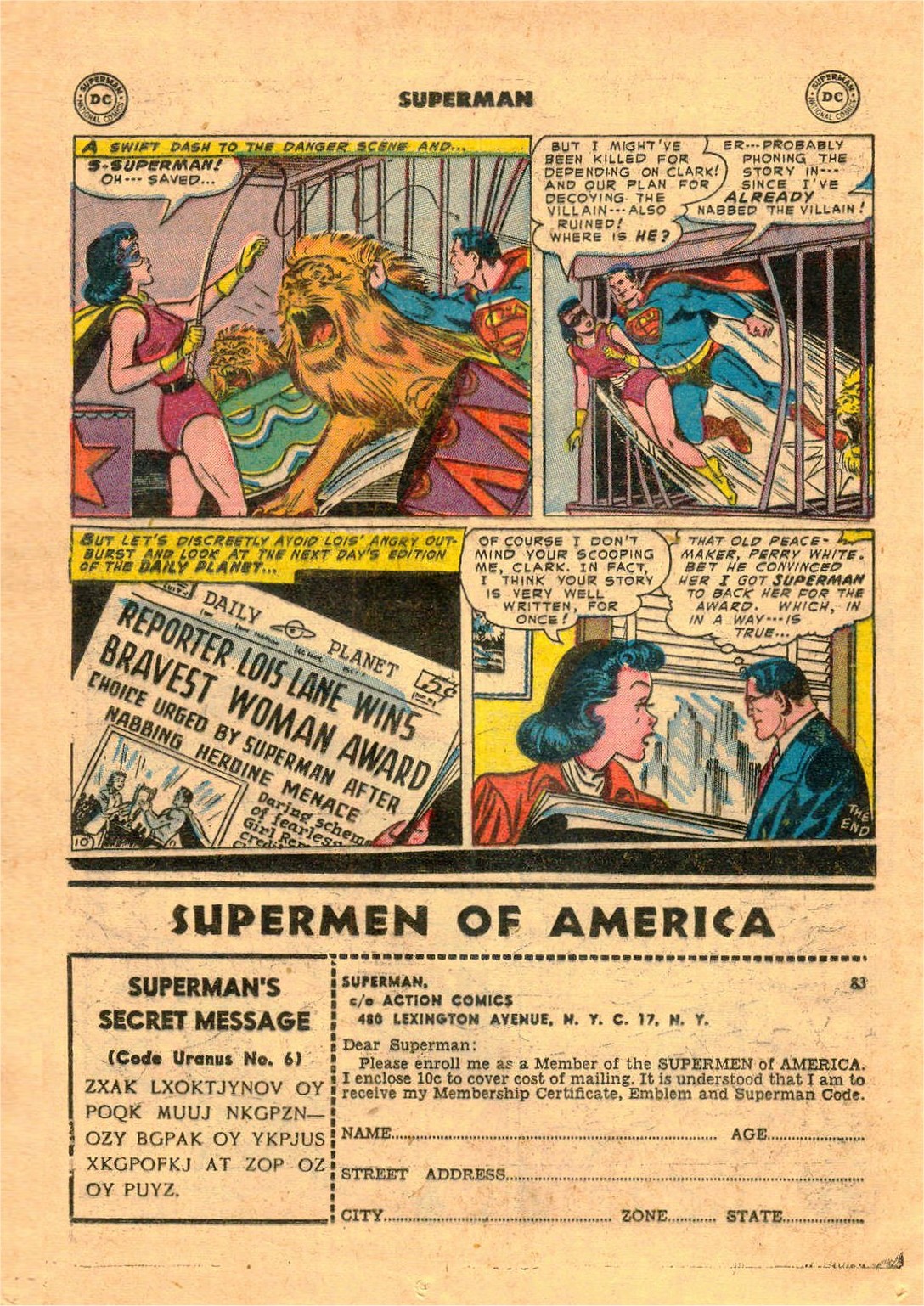 Read online Superman (1939) comic -  Issue #83 - 24