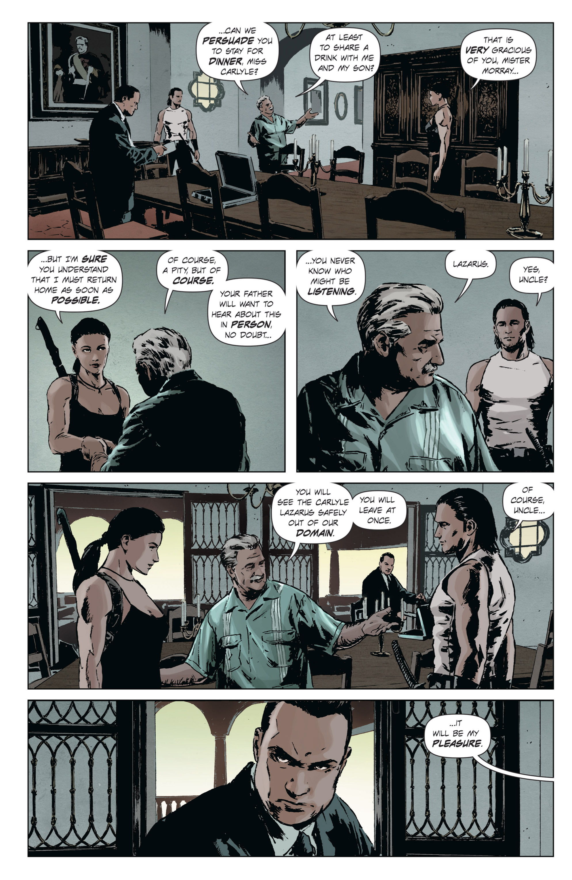 Read online Lazarus (2013) comic -  Issue #3 - 21