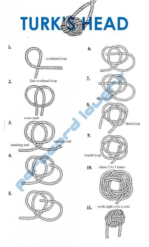 knot pillow pattern