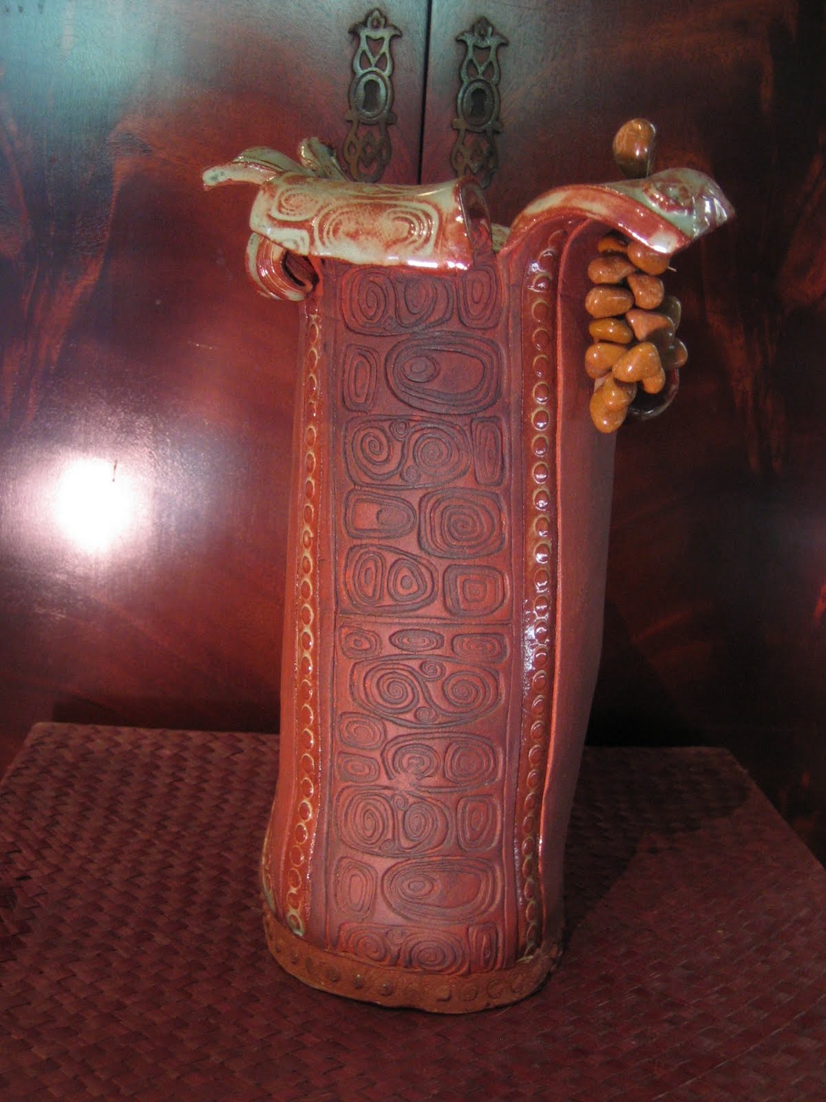 Cynthia's Handbuilt Pottery: Examples of recent creations