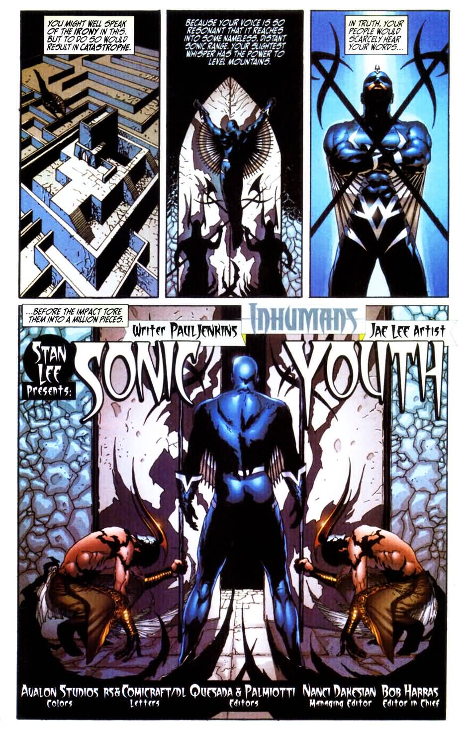 Read online Inhumans (1998) comic -  Issue #1 - 10