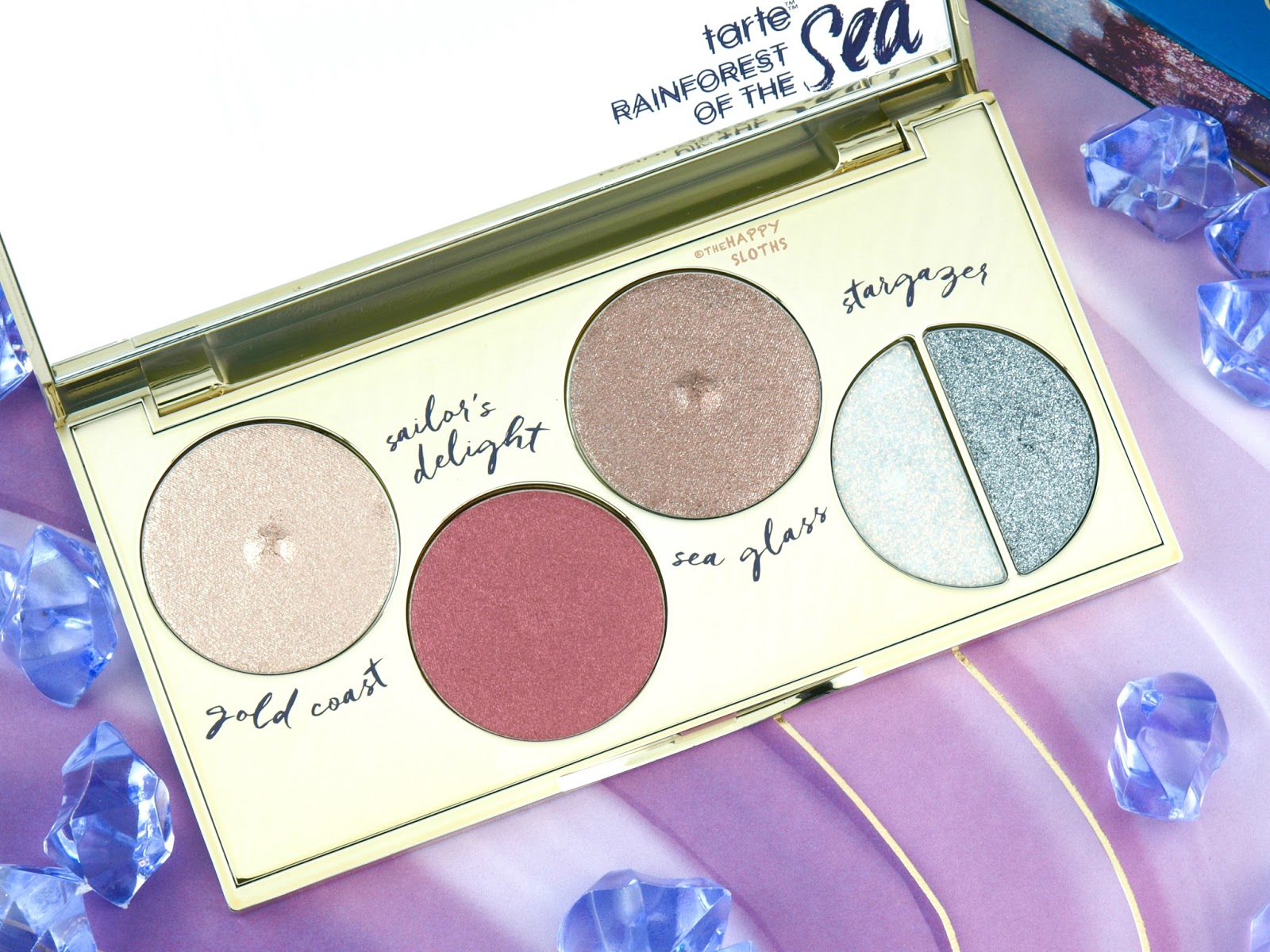 Tarte | Rainforest of the Sea Foil Finger Paints Shadow Palette: Review and Swatches