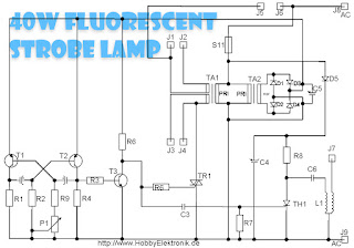 40 Watt Fluorescent Lamps Diagram Schematics - Electronic Circuit
