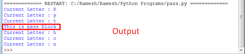 PYTHON BASICS - RAMESH'S BLOG