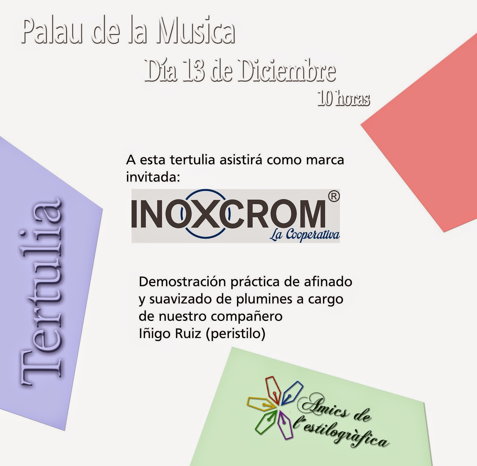 27 TERTULIA 13 DE DICIEMBRE 2014 (INOXCROM)