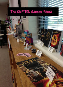 The Capitol General Store: Students went shopping and spent their Panem "cash" on items.