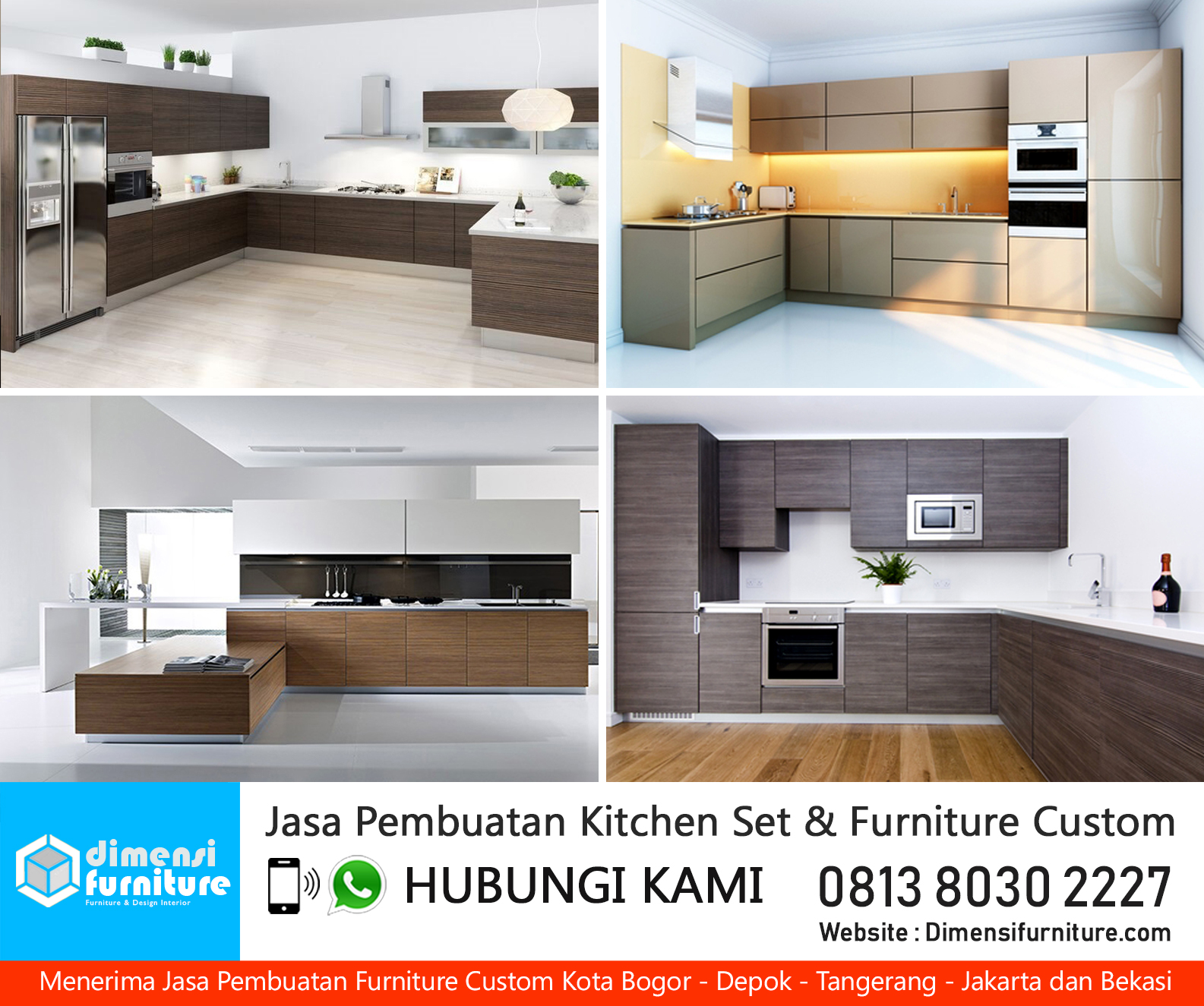 Jasa Pembuatan Furniture Custom, Kitchen Set, Wardrobe Di Bogor