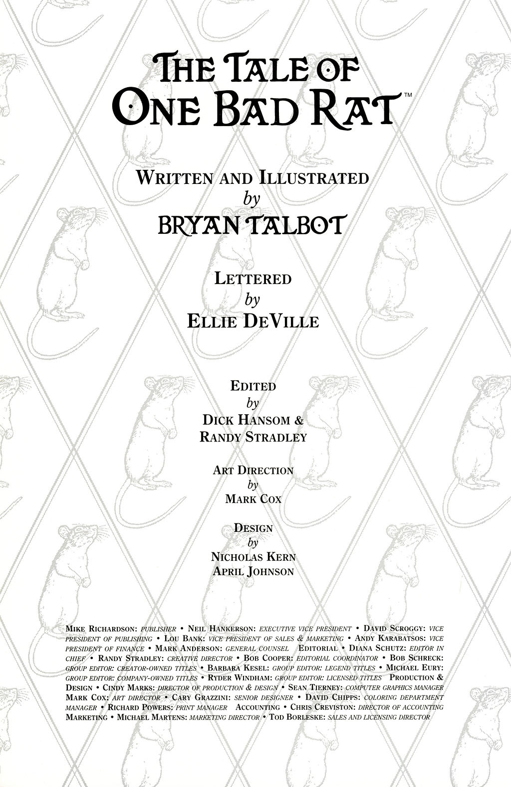 Read online The Tale of One Bad Rat comic -  Issue #2 - 35