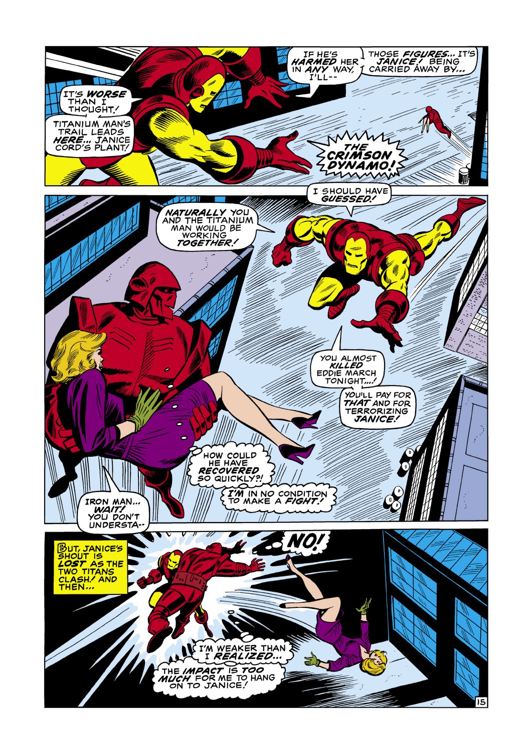 Read online Iron Man (1968) comic -  Issue #22 - 16