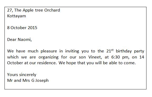 englishwithkaushikmoitra: Tackling Informal Invitations : The CBSE Way