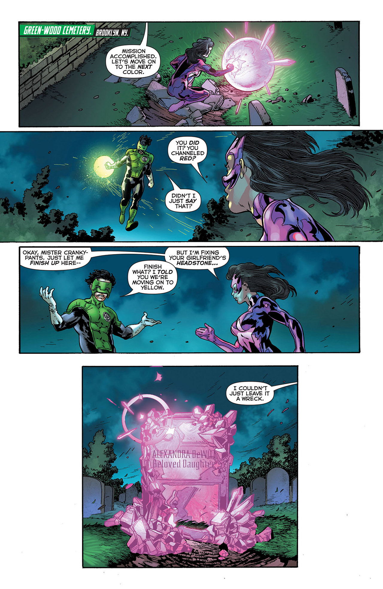 Read online Green Lantern: New Guardians comic -  Issue #13 - 19