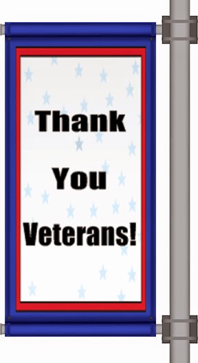 Veteran's Day Pole Banner | Banners.com