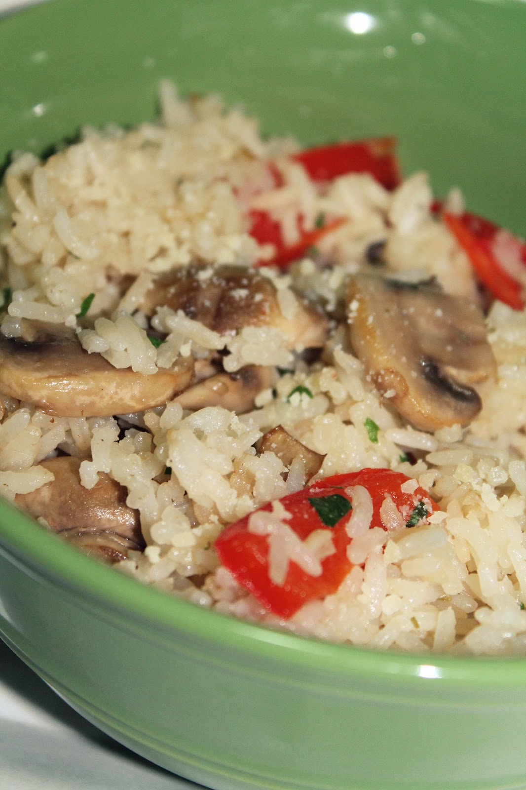 My Favorite Yum's Mushroom Risotto with Jasmine Rice