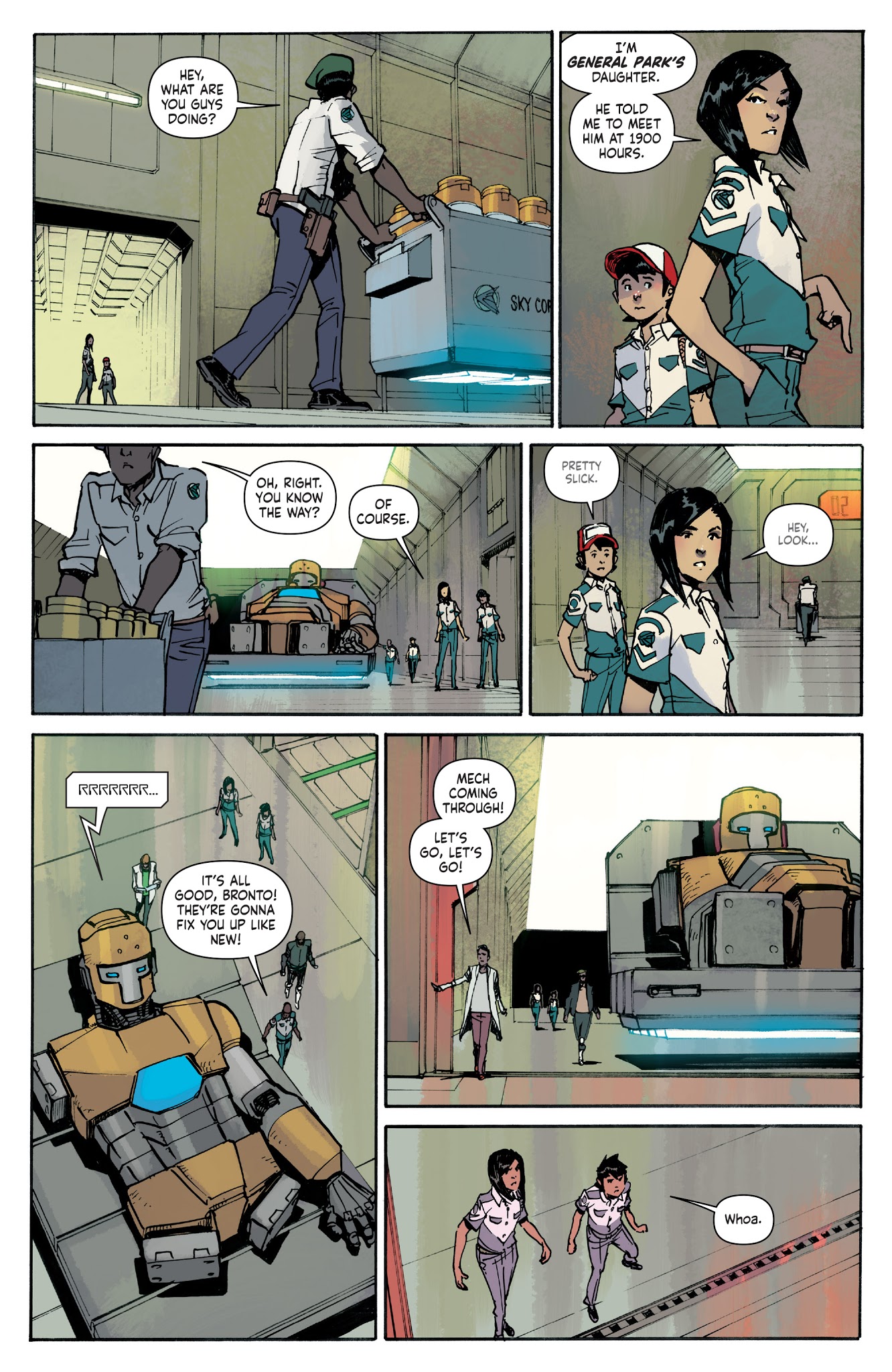 Read online Mech Cadet Yu comic -  Issue #7 - 13