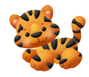 Jungle Babies Clip Art. - Oh My Baby!