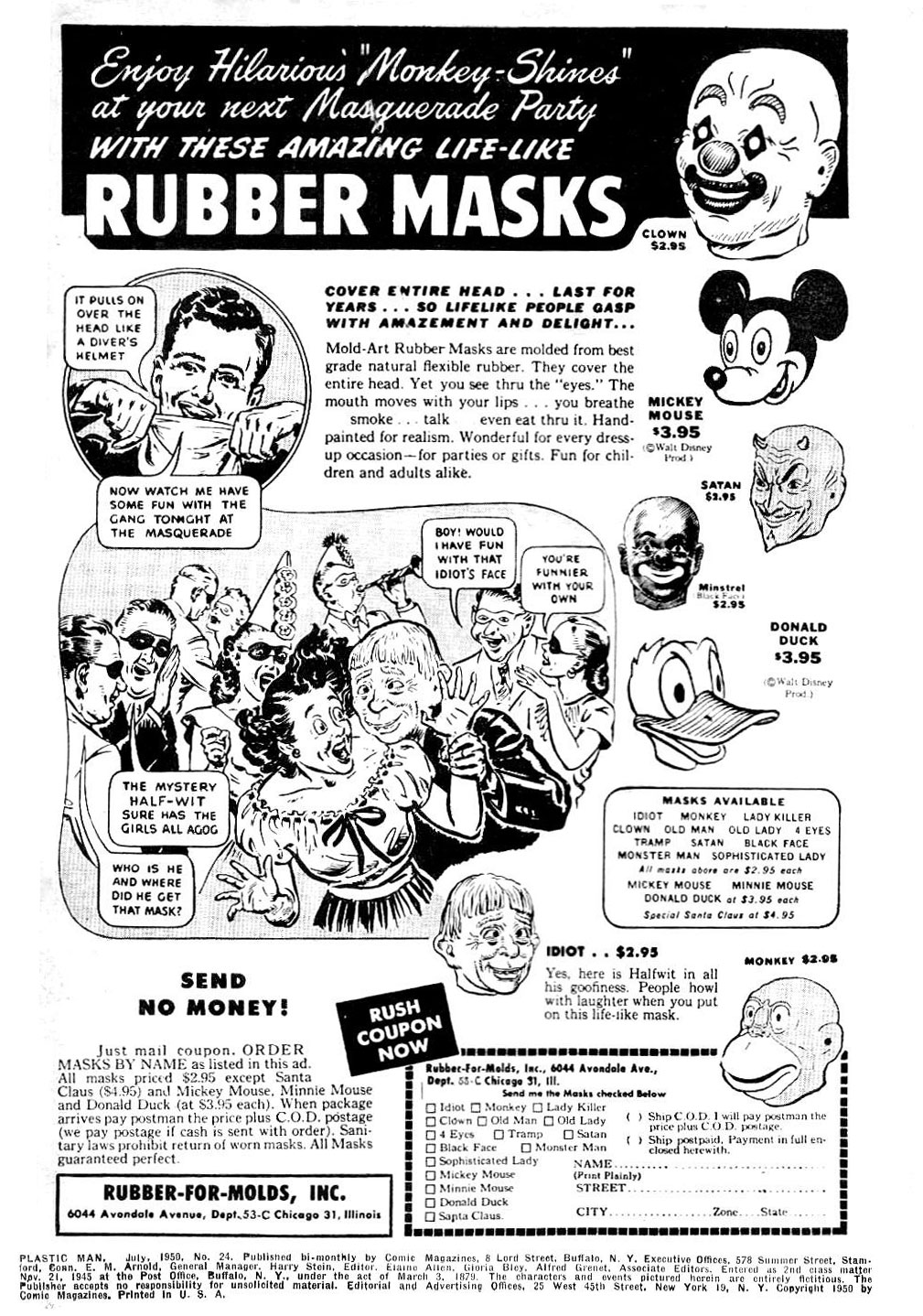 Read online Plastic Man (1943) comic -  Issue #24 - 2