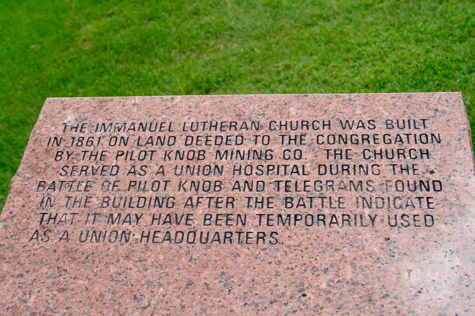 Amy's Creative Pursuits Battle Of Pilot Knob State Historic Site