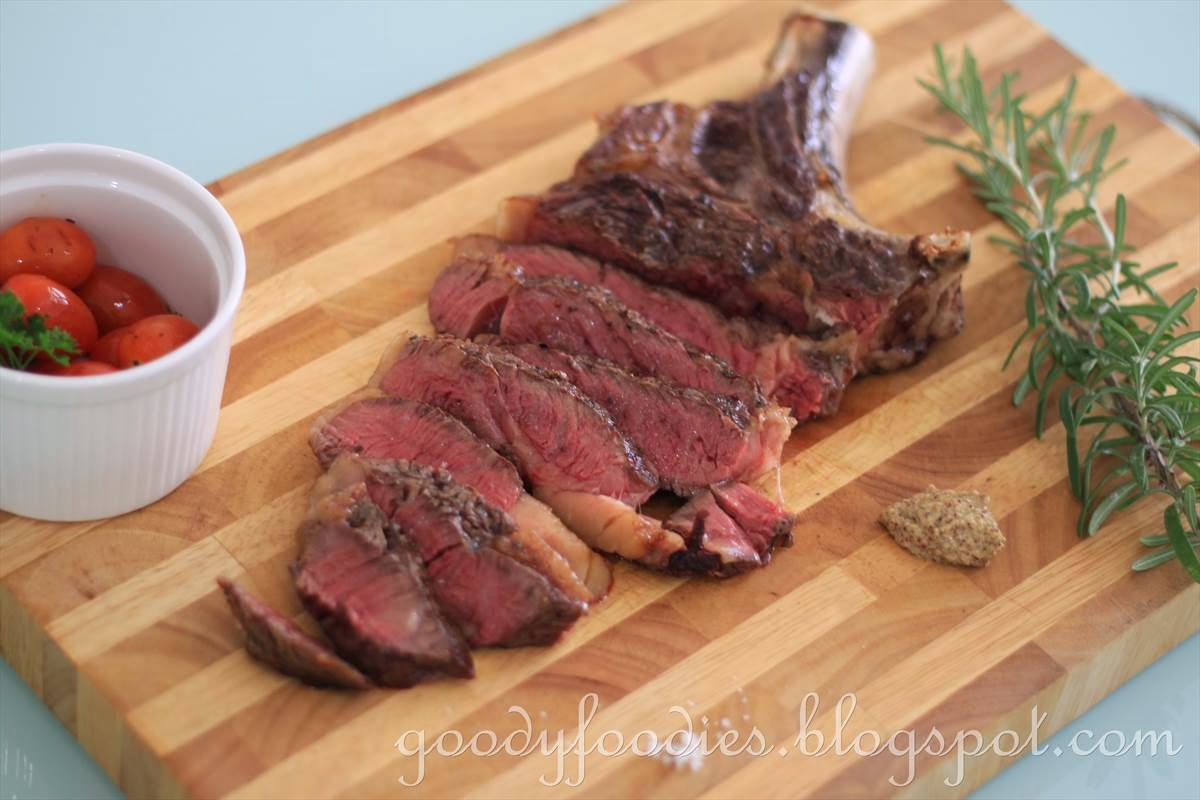 GoodyFoodies How to Cook The Perfect BoneIn Rib Eye Steak (OP Rib