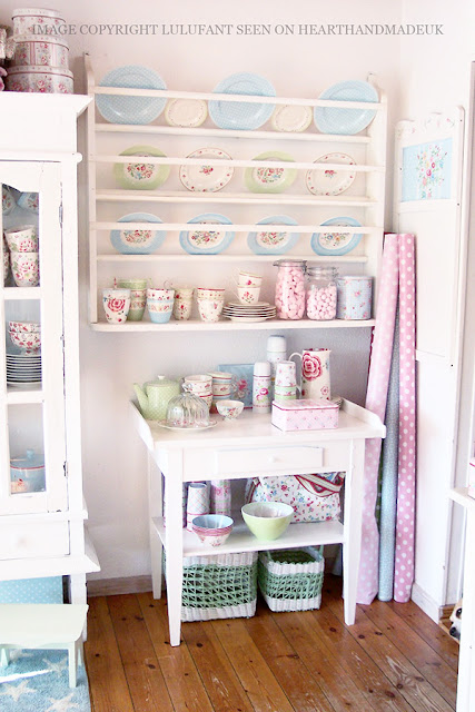 Cute Pinterest: Greengate pastel kitchen
