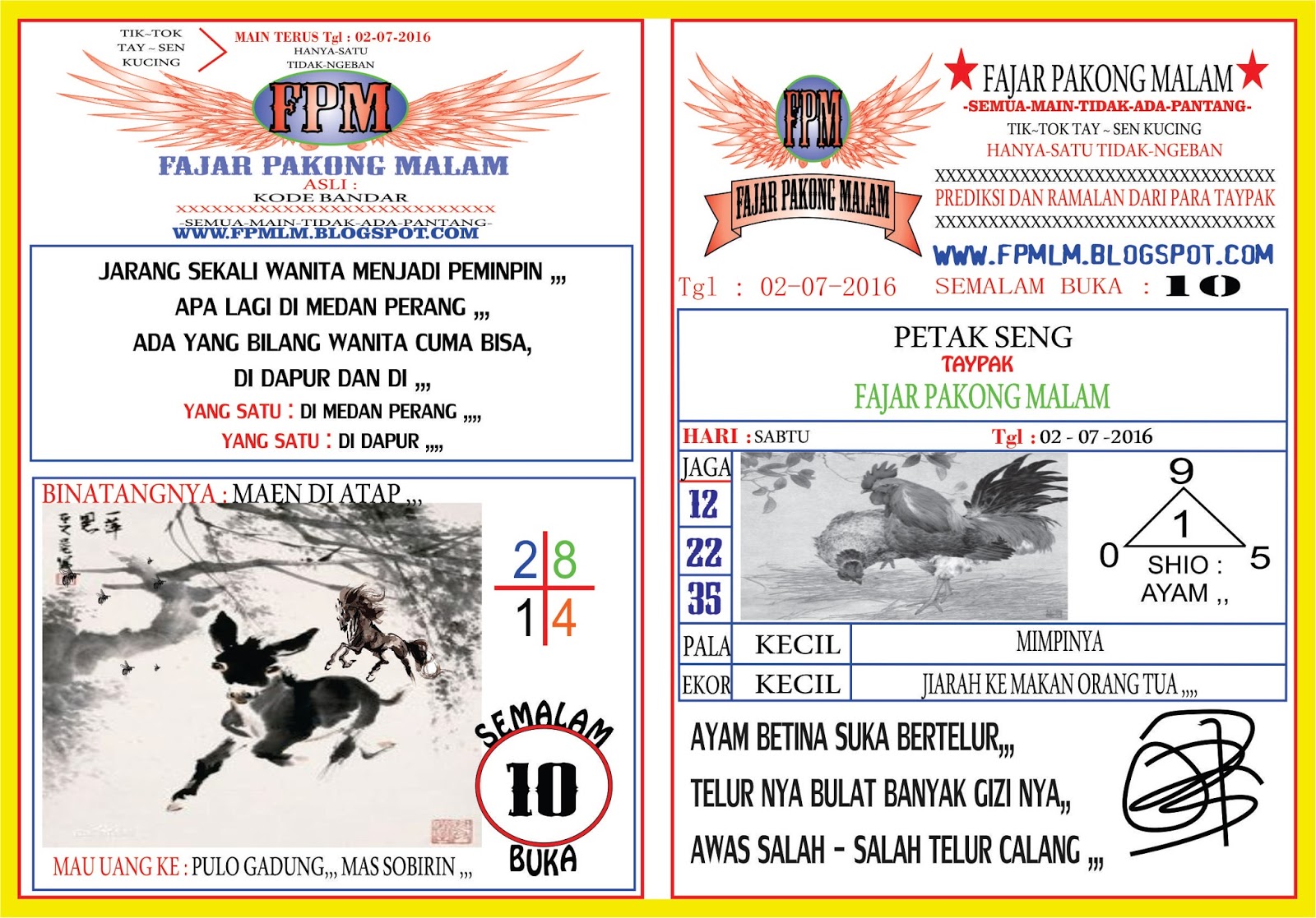 Sabtu 02 Juli 2016 Fajar Pakong Malam Buka 10 Fajar Pakong Malam