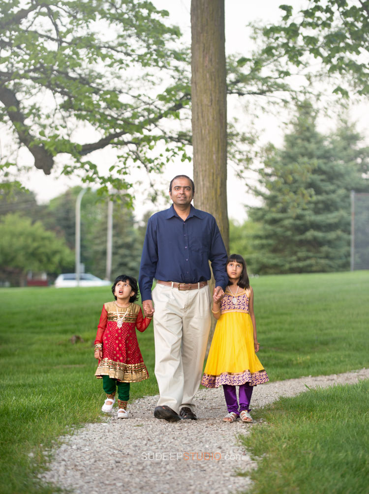 Indian Family Portrait Photography - Sudeep Studio.com Ann Arbor Photographer