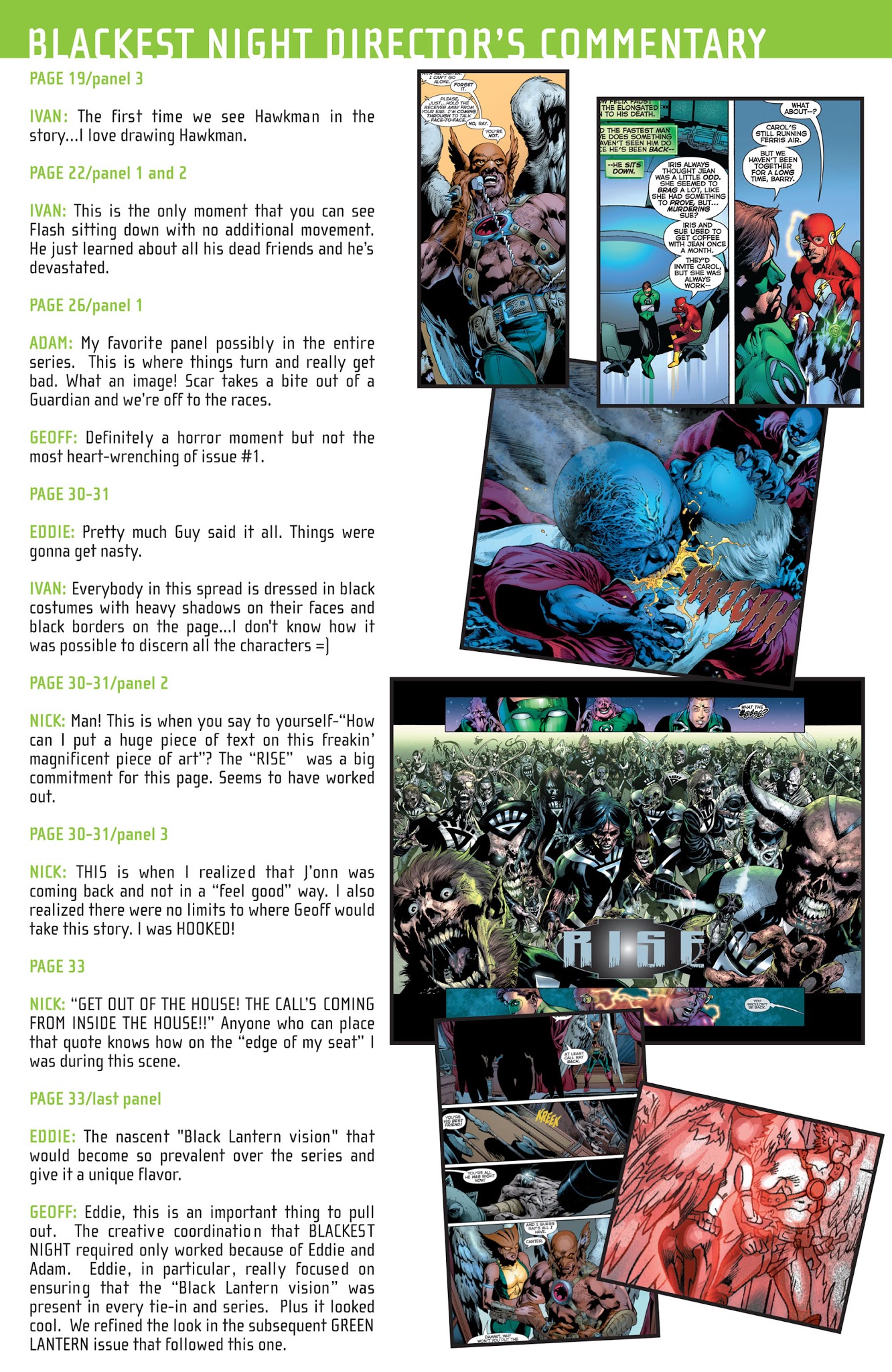Read online Blackest Night Director's Cut comic -  Issue # Full - 5