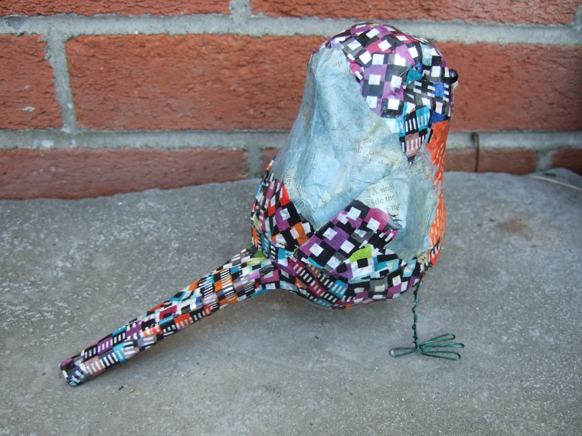 Emy's Crafty Blog Papier mache birdie