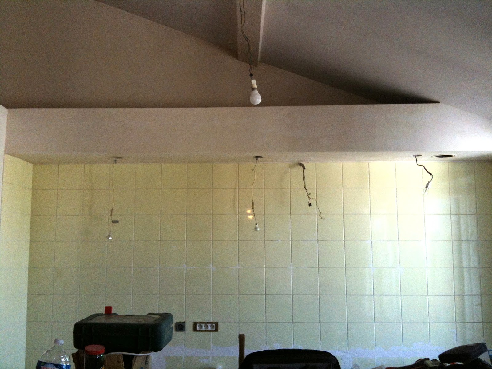 Travaux de rénovation de notre appartement Enduit