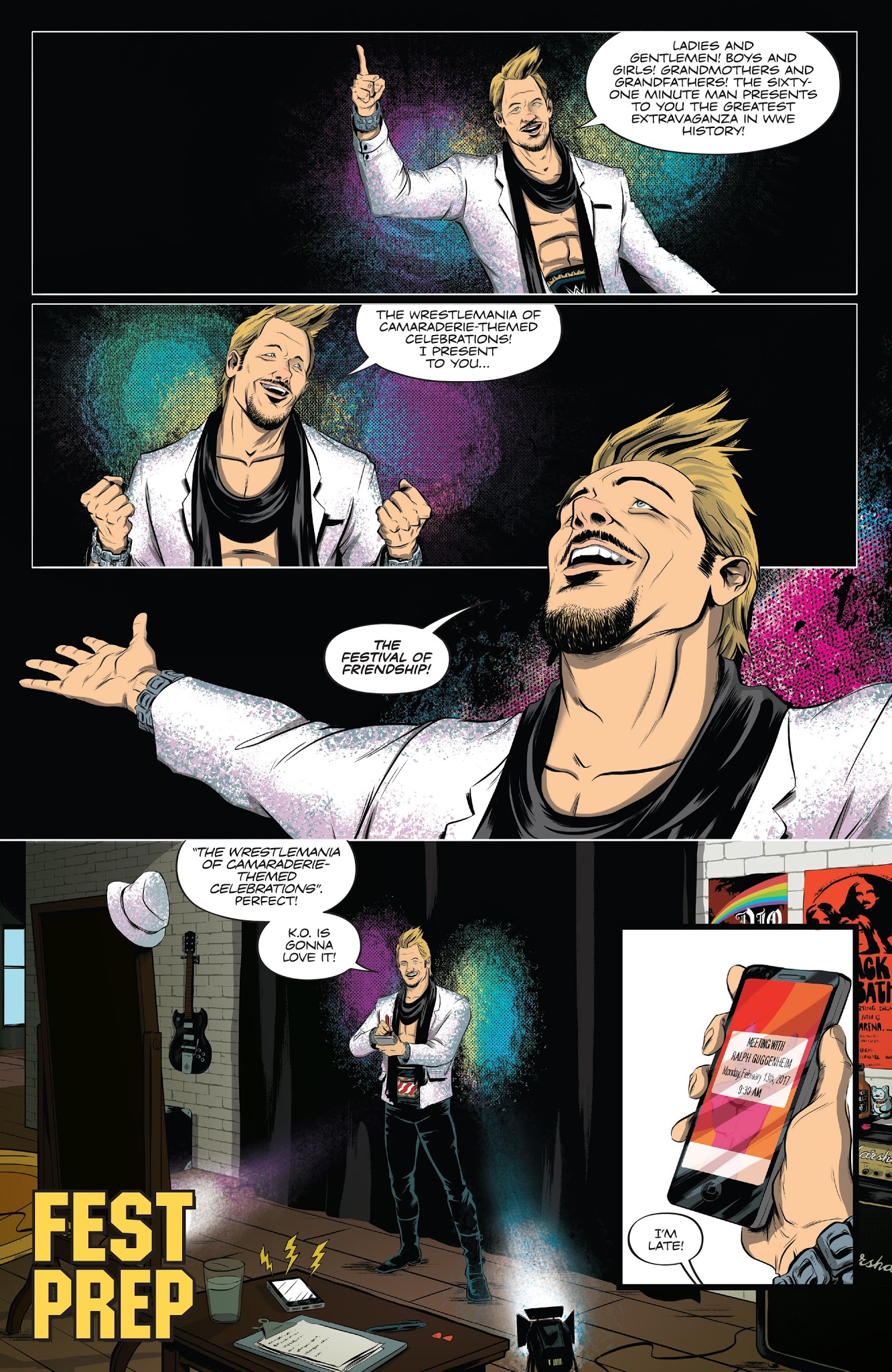 Read online WWE comic -  Issue #13 - 18