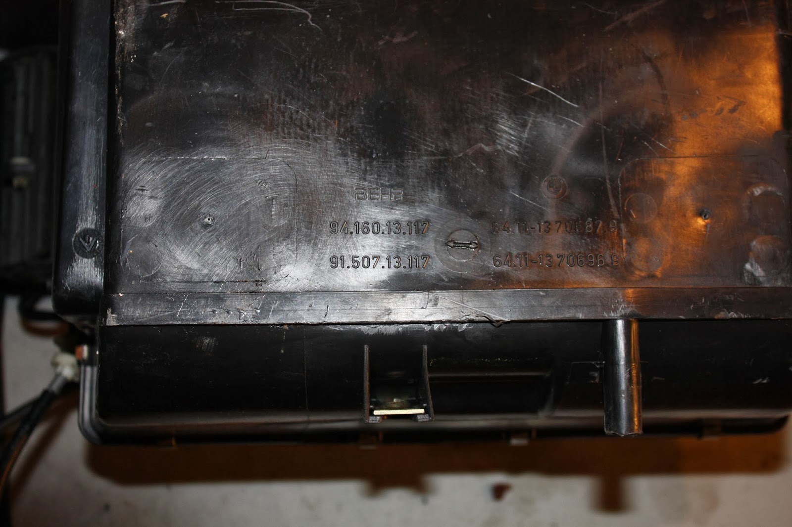 KrEvCon BMW Parts E30 HVAC System (without Blower Motor)