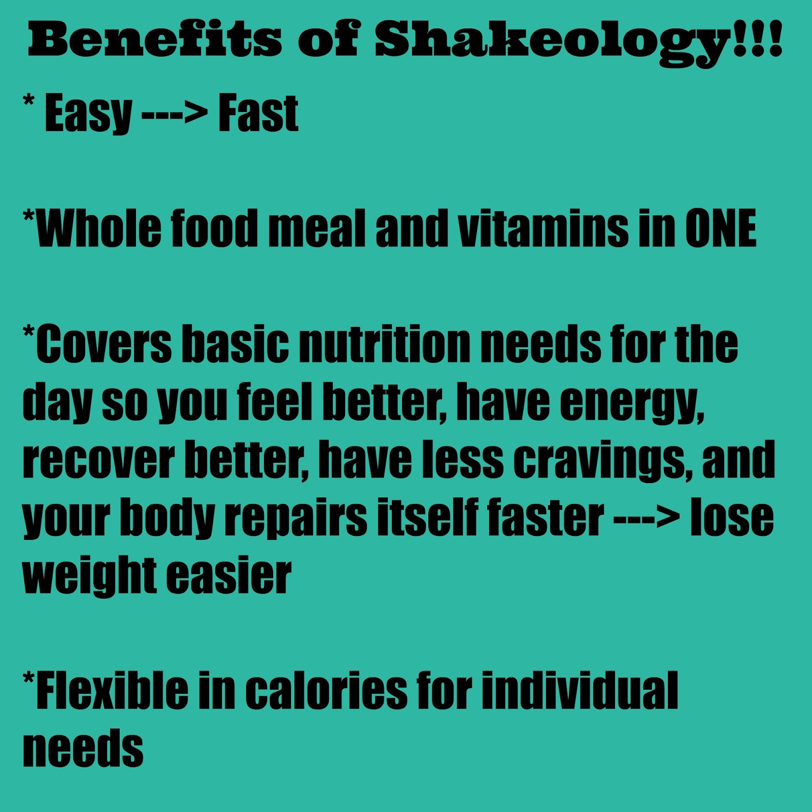 A Balanced Life Benefits of Shakeology