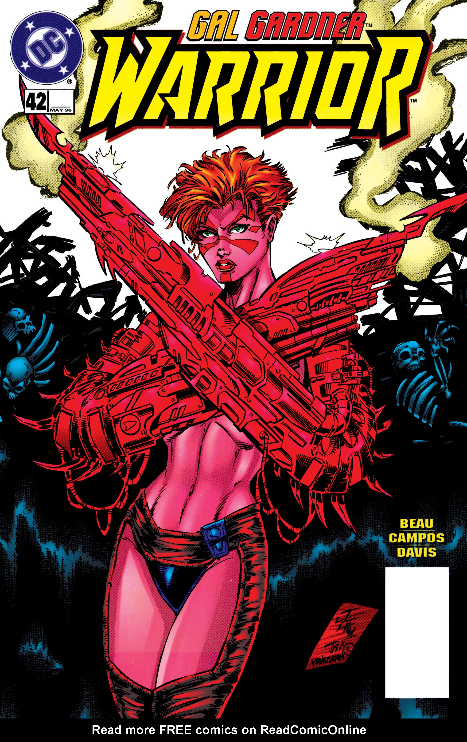 Read online Guy Gardner: Warrior comic -  Issue #42 - 1