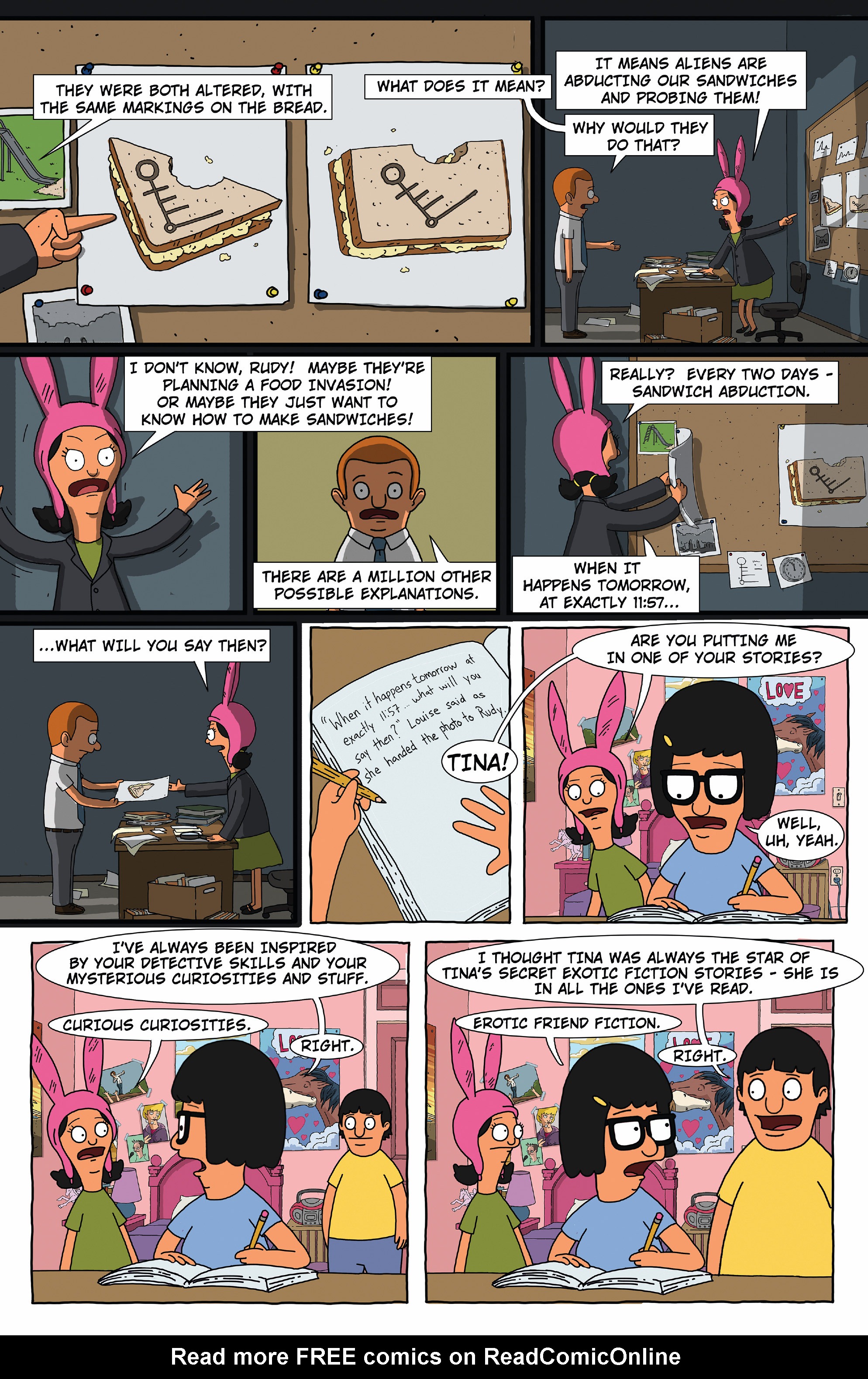 Read online Bob's Burgers (2015) comic -  Issue #8 - 14