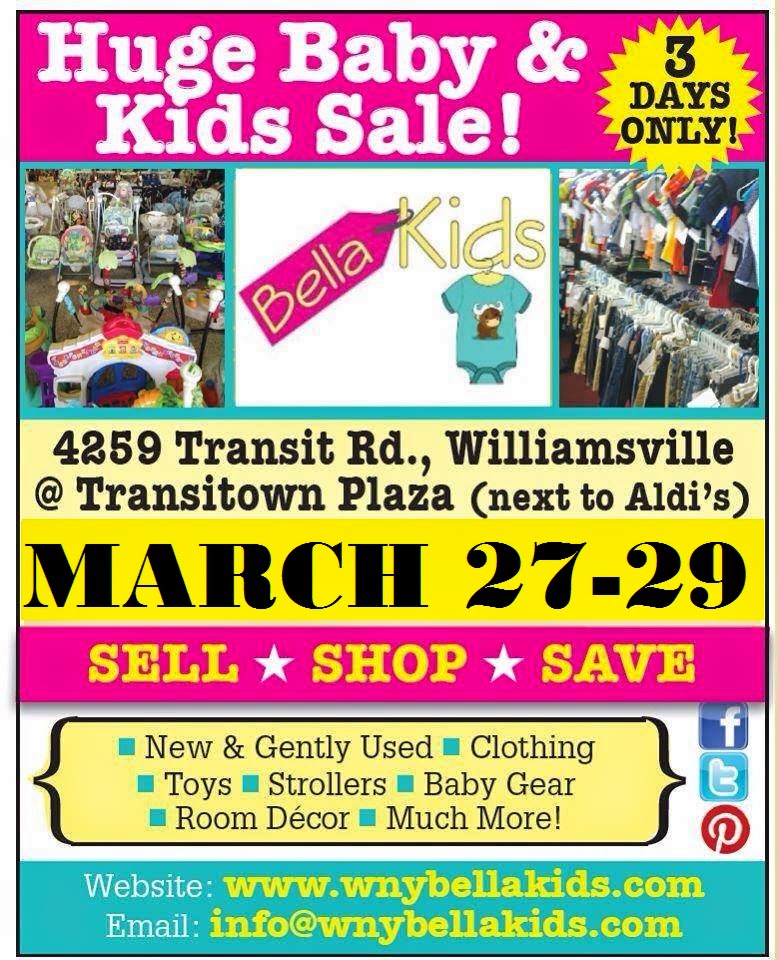 Bella Kids WNY 2015 Spring Consignment Sale