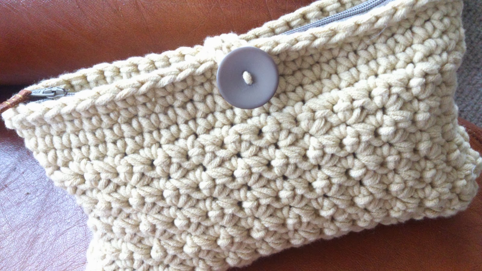 Crochet Clutch Bag Free Pattern - Purse Clutch Crochet 1hdc Ch Pattern ...