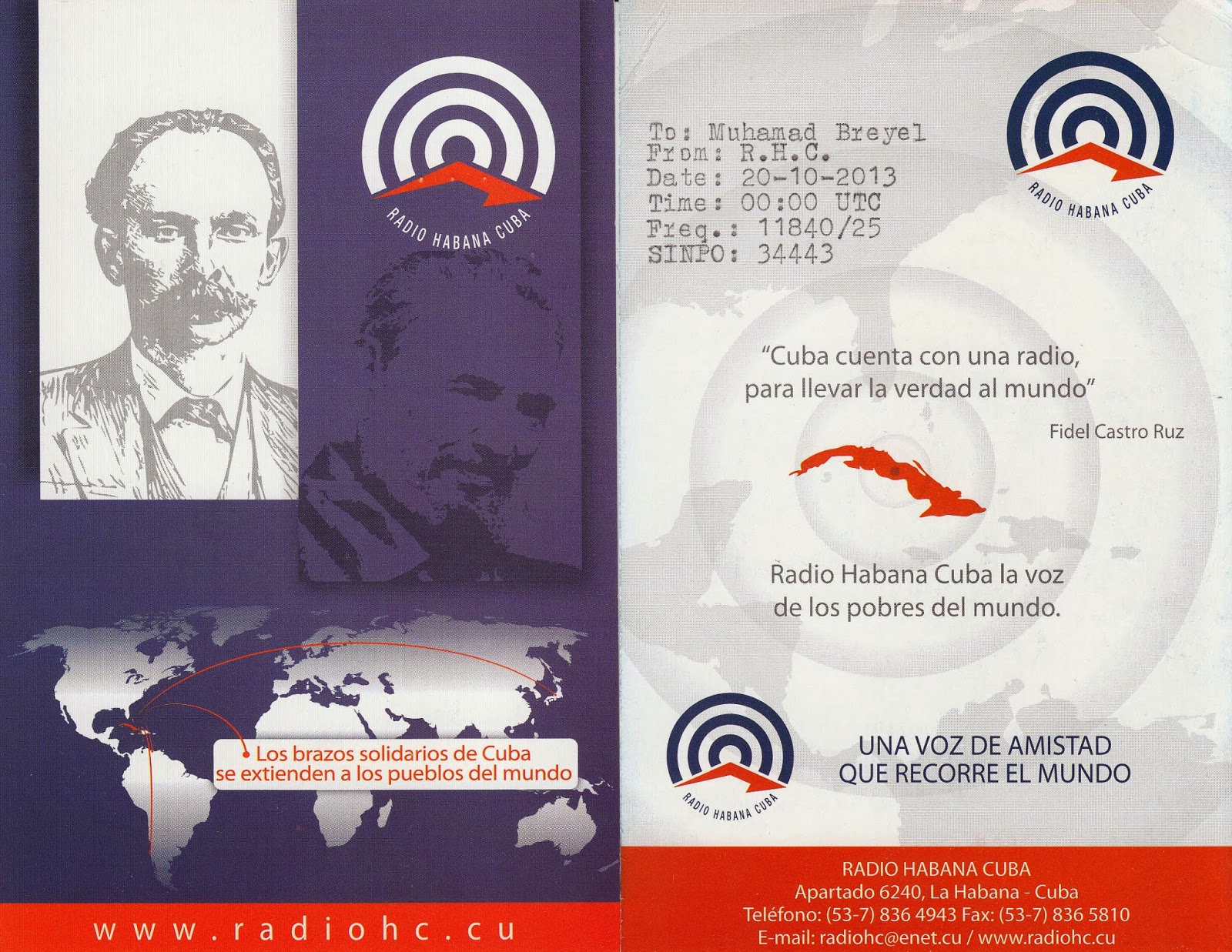 SOUTH EAST ASIA DXING Radio Habana Cuba