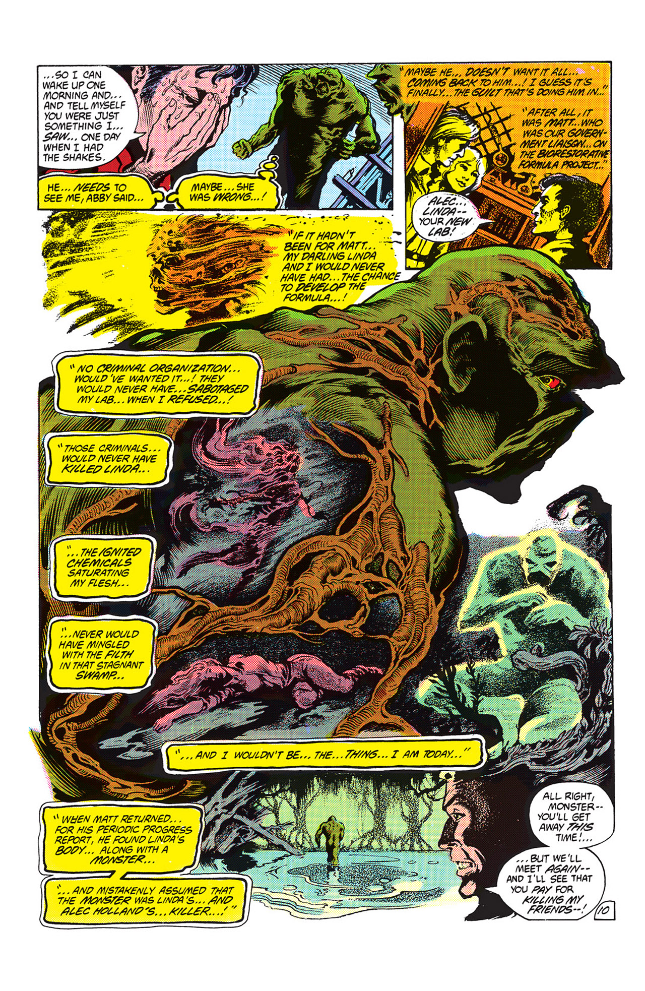 Read online Swamp Thing (1982) comic -  Issue #17 - 11