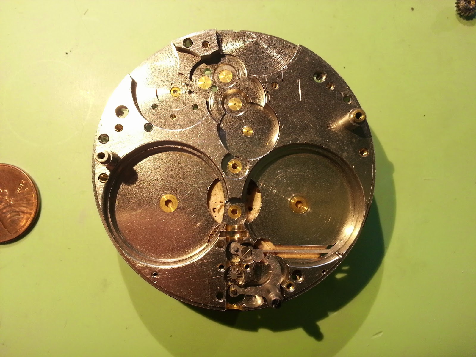 Elgintime Vintage Horological Elgin Grade 471, An 8Day Clock