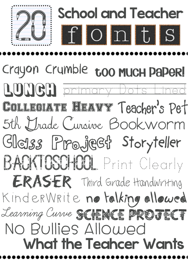 teacher clipart and fonts - photo #6
