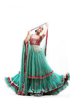 Wedding Dresses | Hina Khan Bridal Dresss Collection 2013