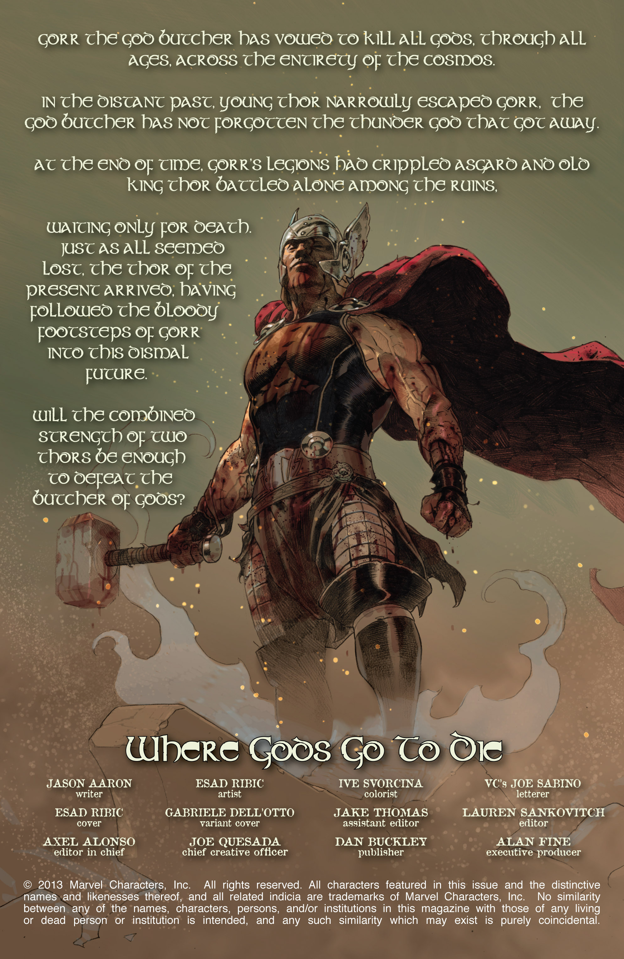 Read online Thor: God of Thunder comic -  Issue #7 - 2
