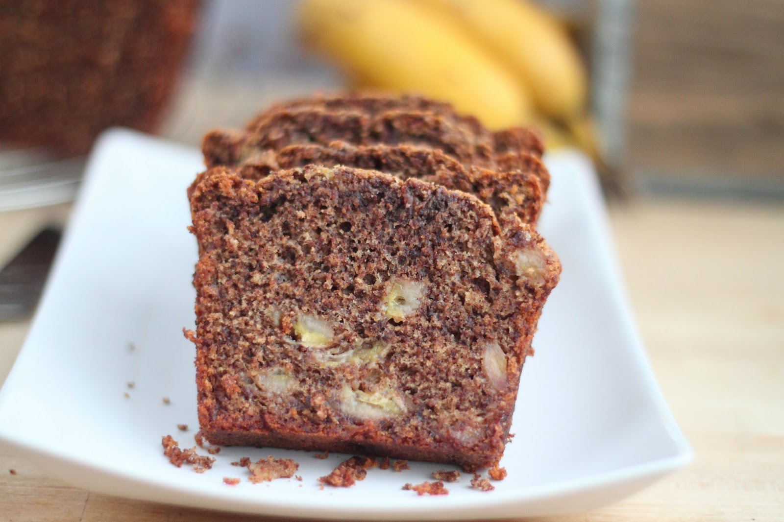 Cake chocolat banane