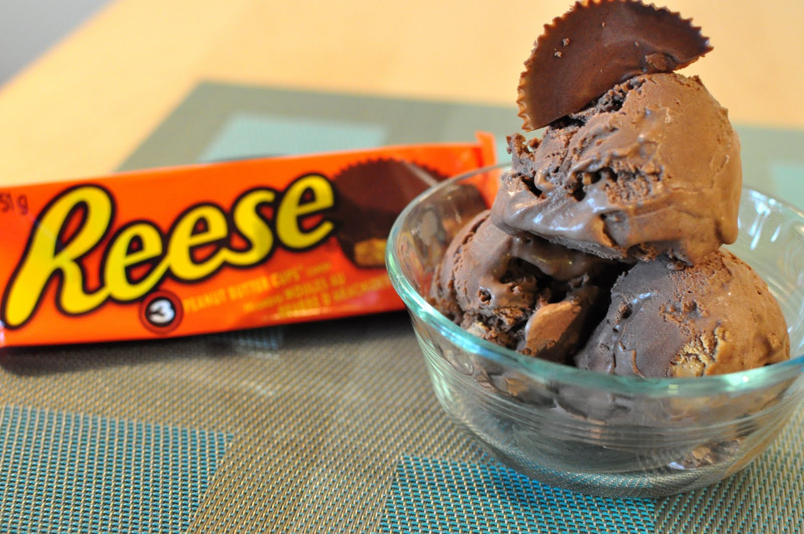 My Tiny Oven Chocolate Peanut Butter Cup Ice Cream